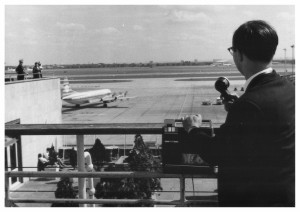 London airport recording trip 1966